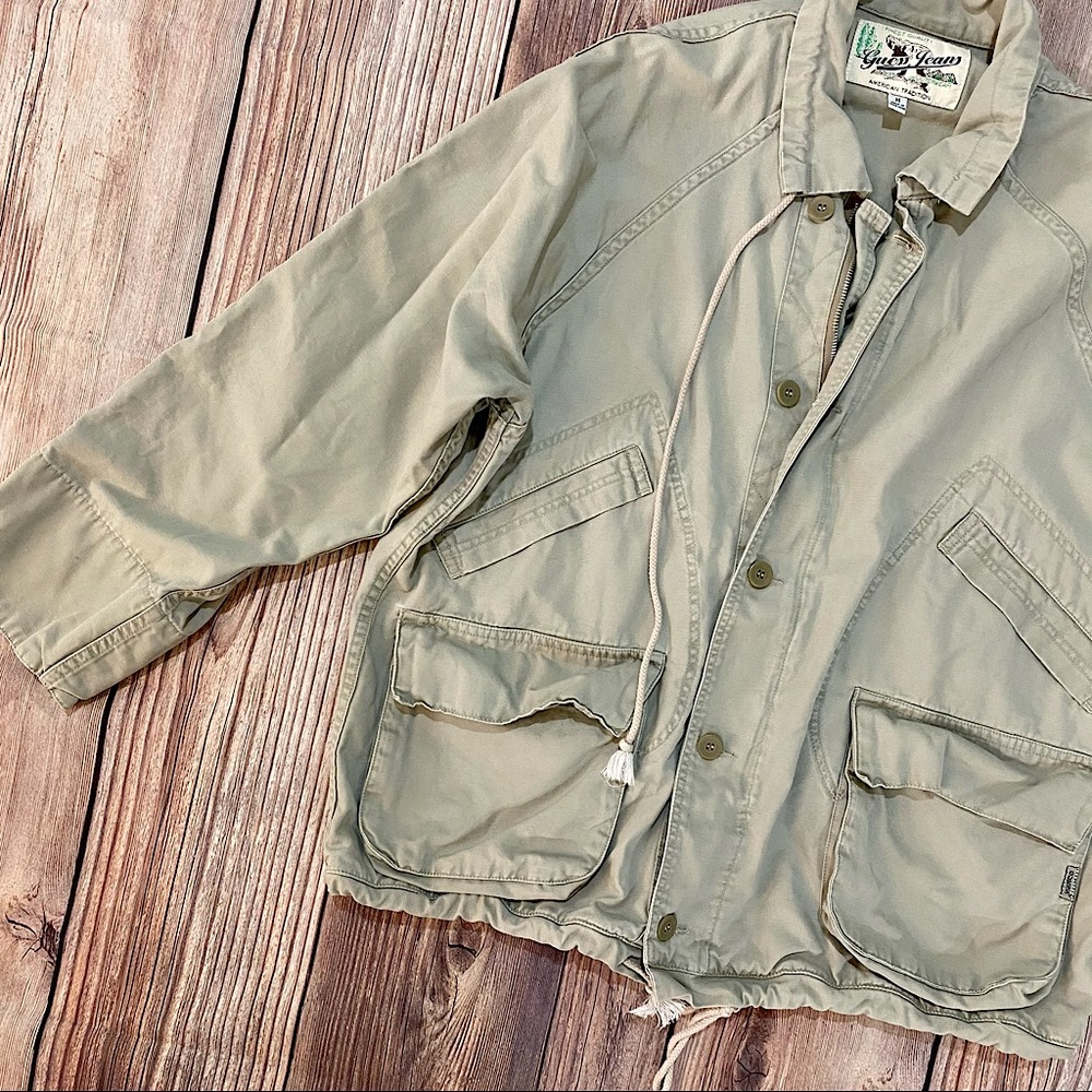 Guess | Vintage 90s Cargo Collared Utility Jacket